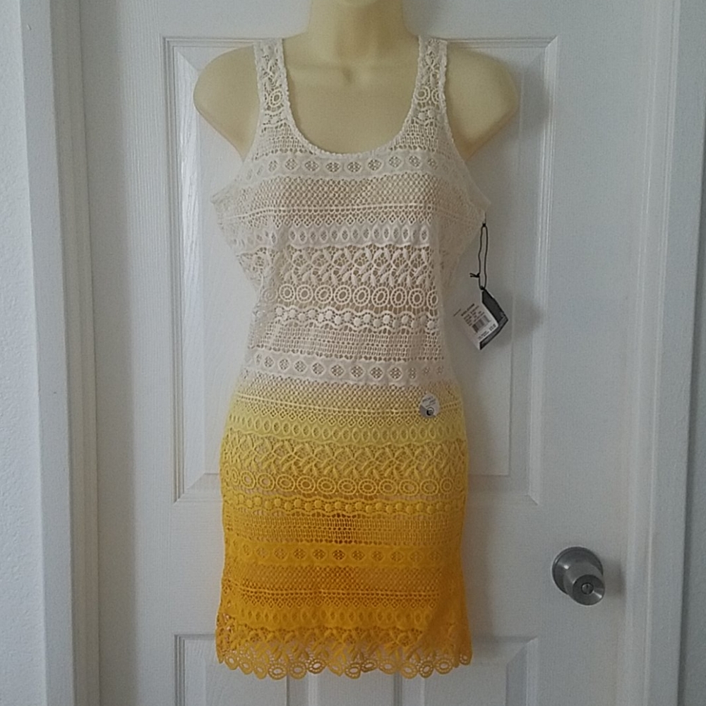 🍹🏖☀️✌NEW Volcom Swimsuit lace Coverup/ Dress